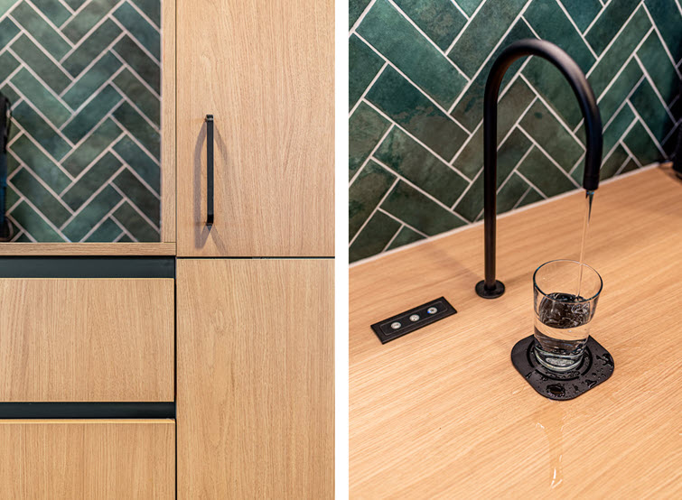 Scratch free free Master Oak as alternative to real oak in kitchen